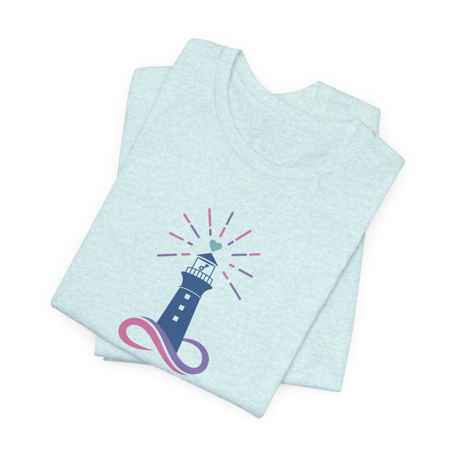 Inspirational Lighthouse Loft Unisex Jersey Tee