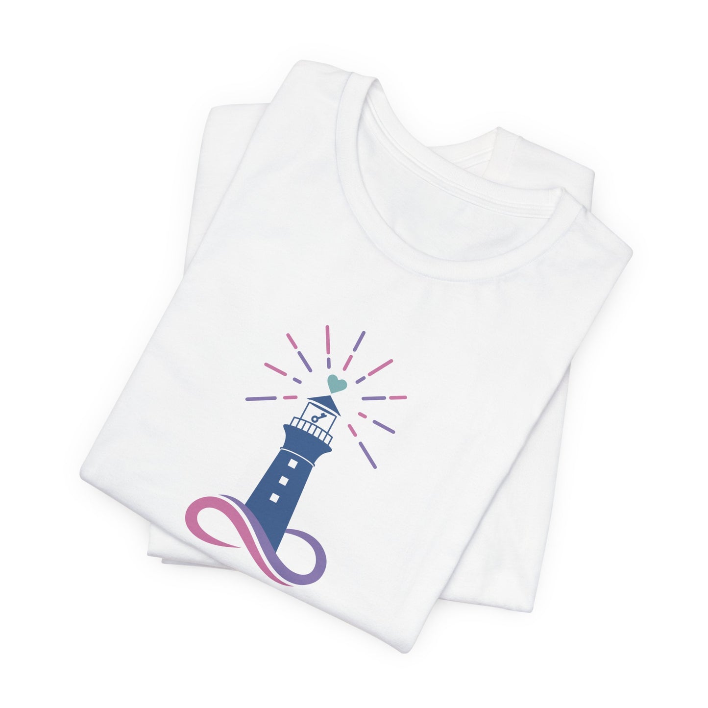 Inspirational Lighthouse Loft Unisex Jersey Tee