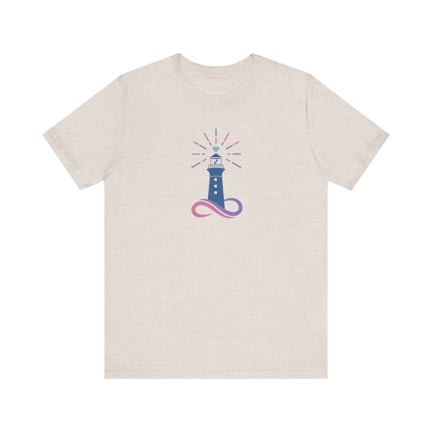 Inspirational Lighthouse Loft Unisex Jersey Tee