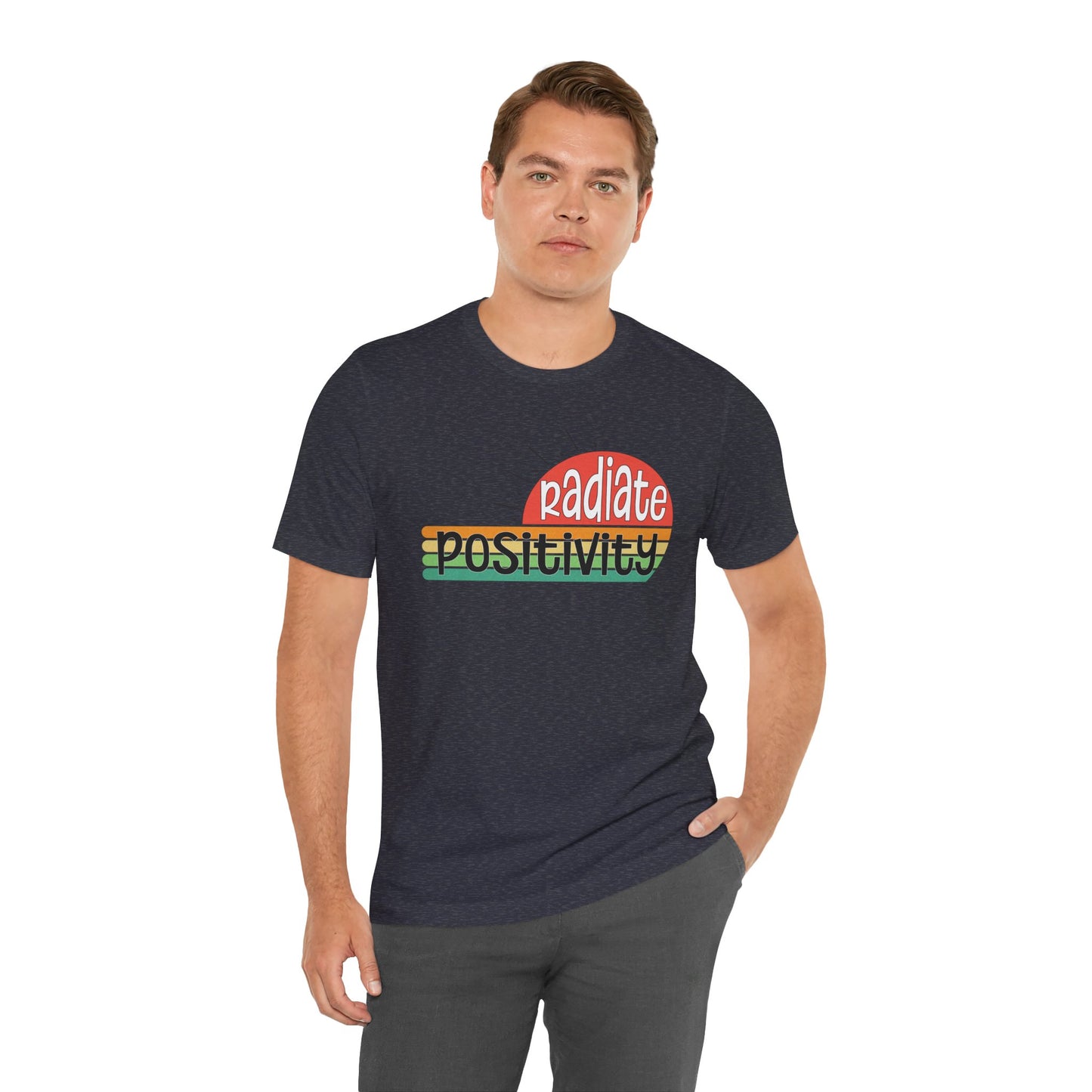 Radiate Positivity T-Shirt for Positive Vibes
