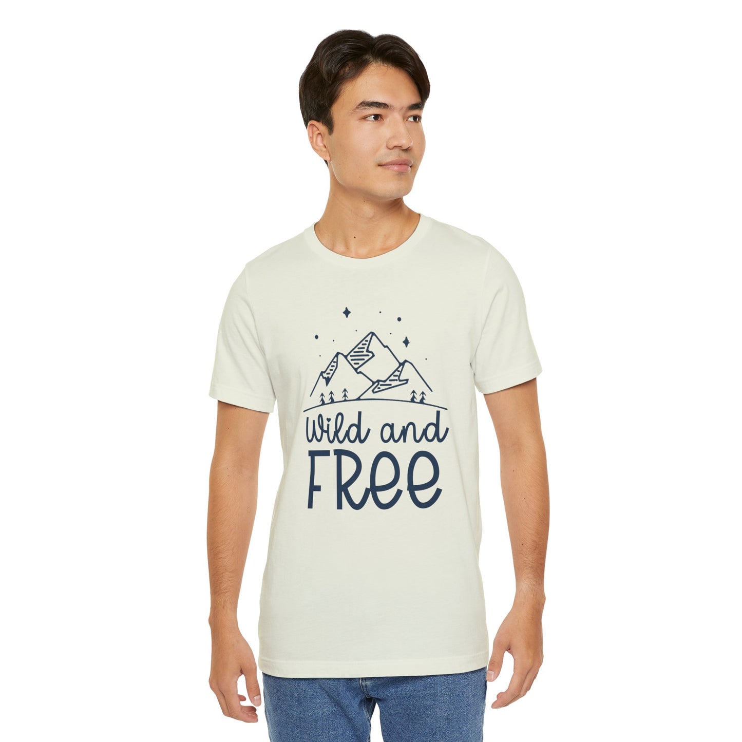 Wild and Free Unisex T-Shirt - Outdoor Adventure Tee