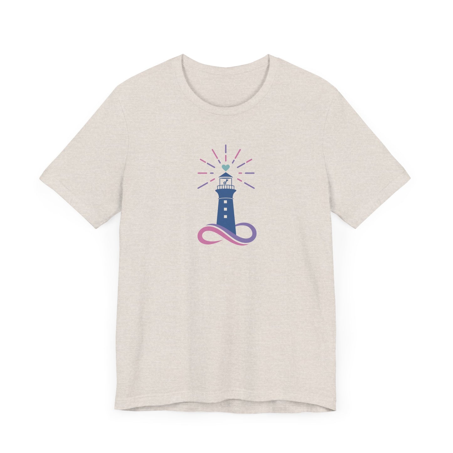 Inspirational Lighthouse Loft Unisex Jersey Tee