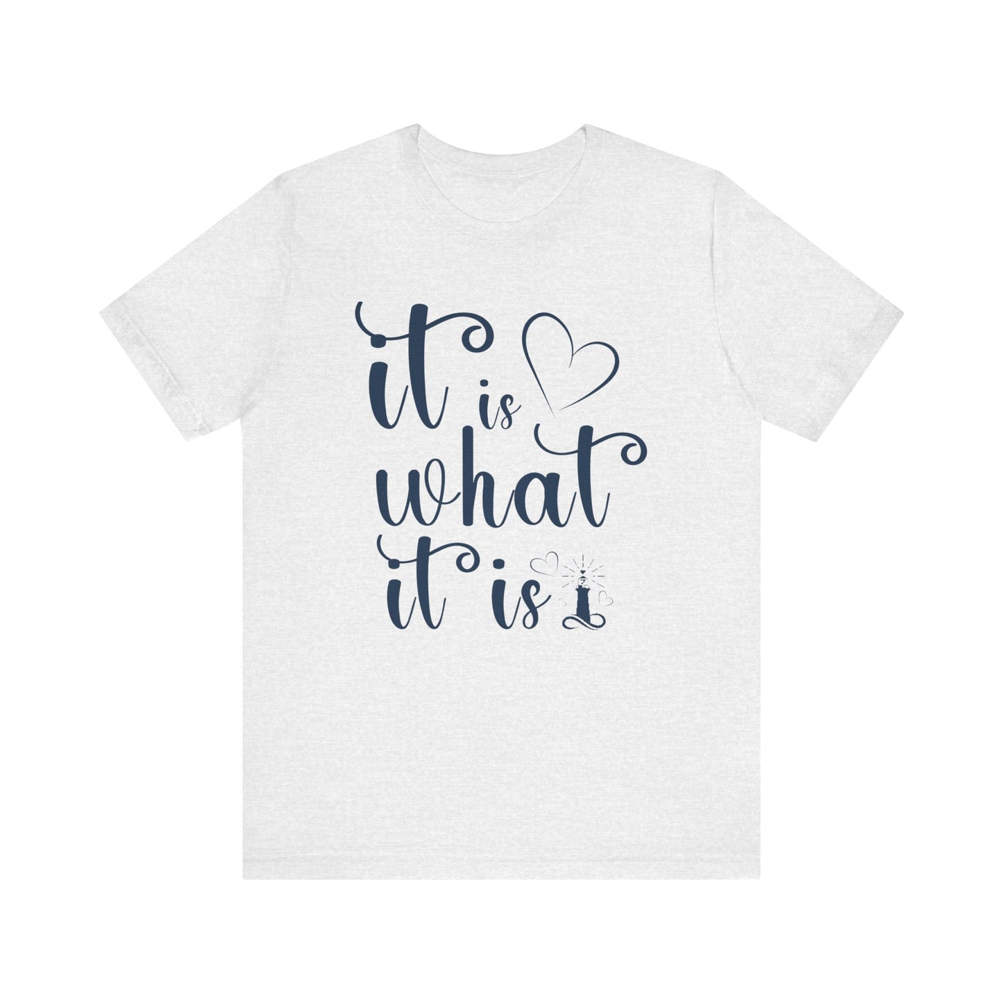 It Is What It Is Unisex Jersey Short Sleeve Shirt