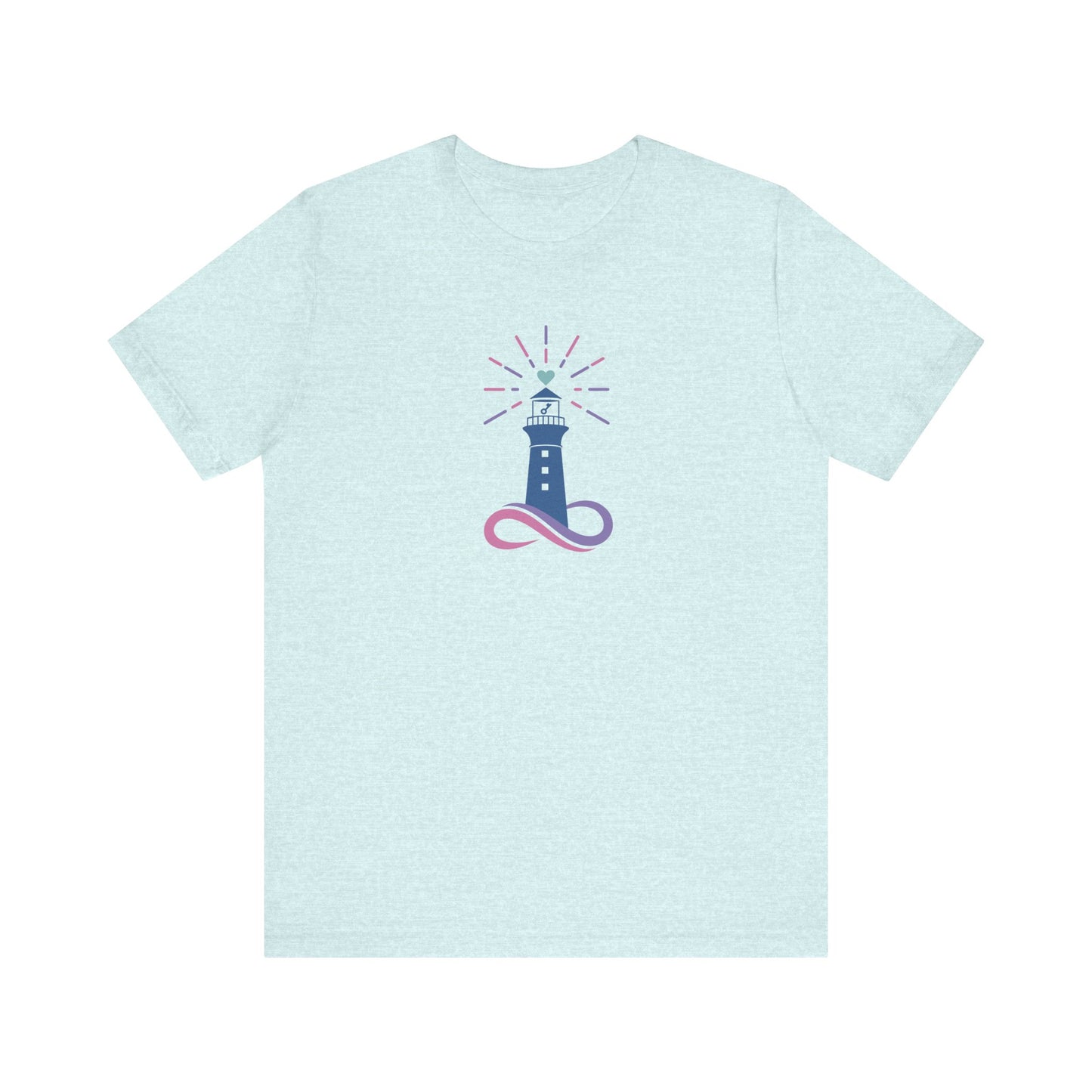 Inspirational Lighthouse Loft Unisex Jersey Tee