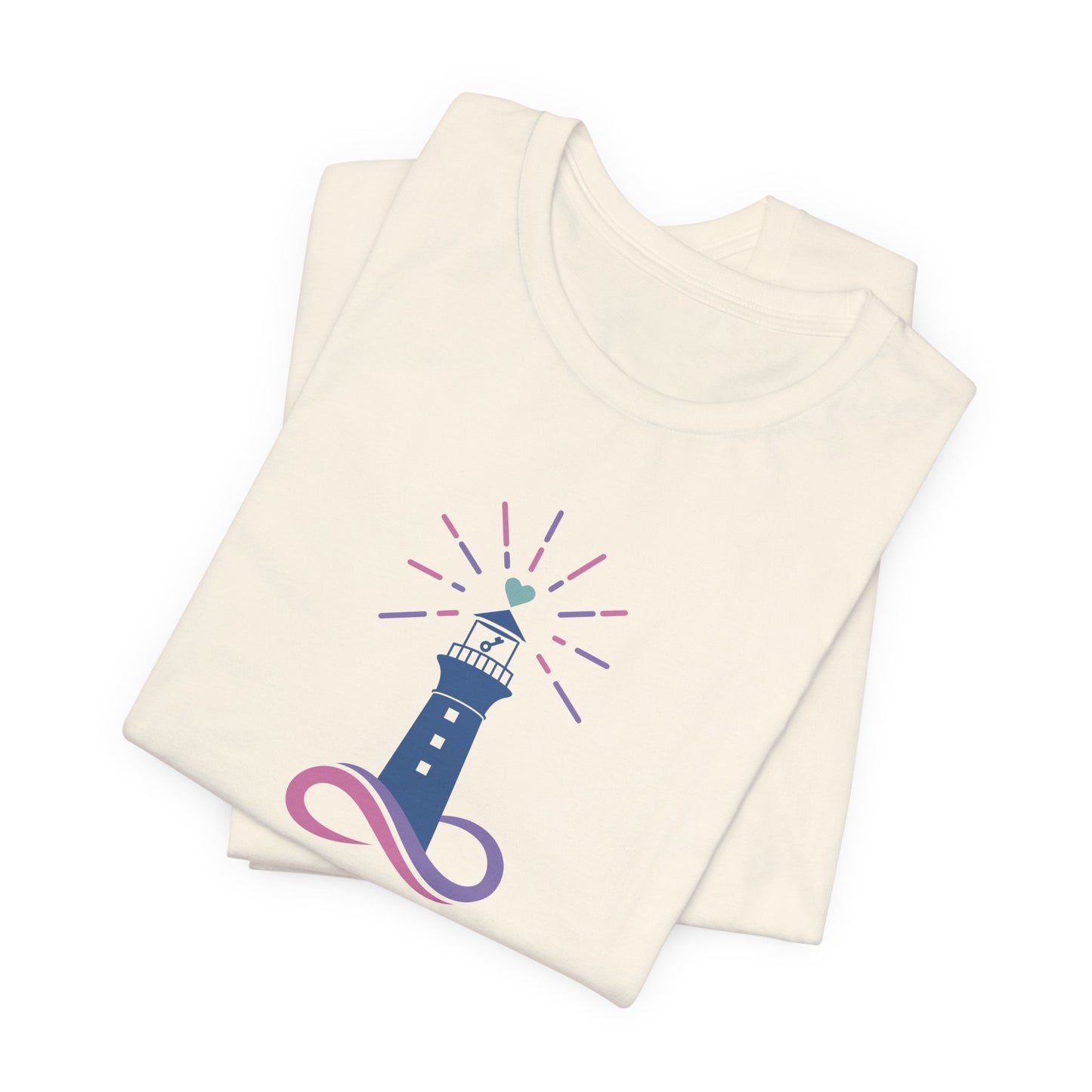 Inspirational Lighthouse Loft Unisex Jersey Tee