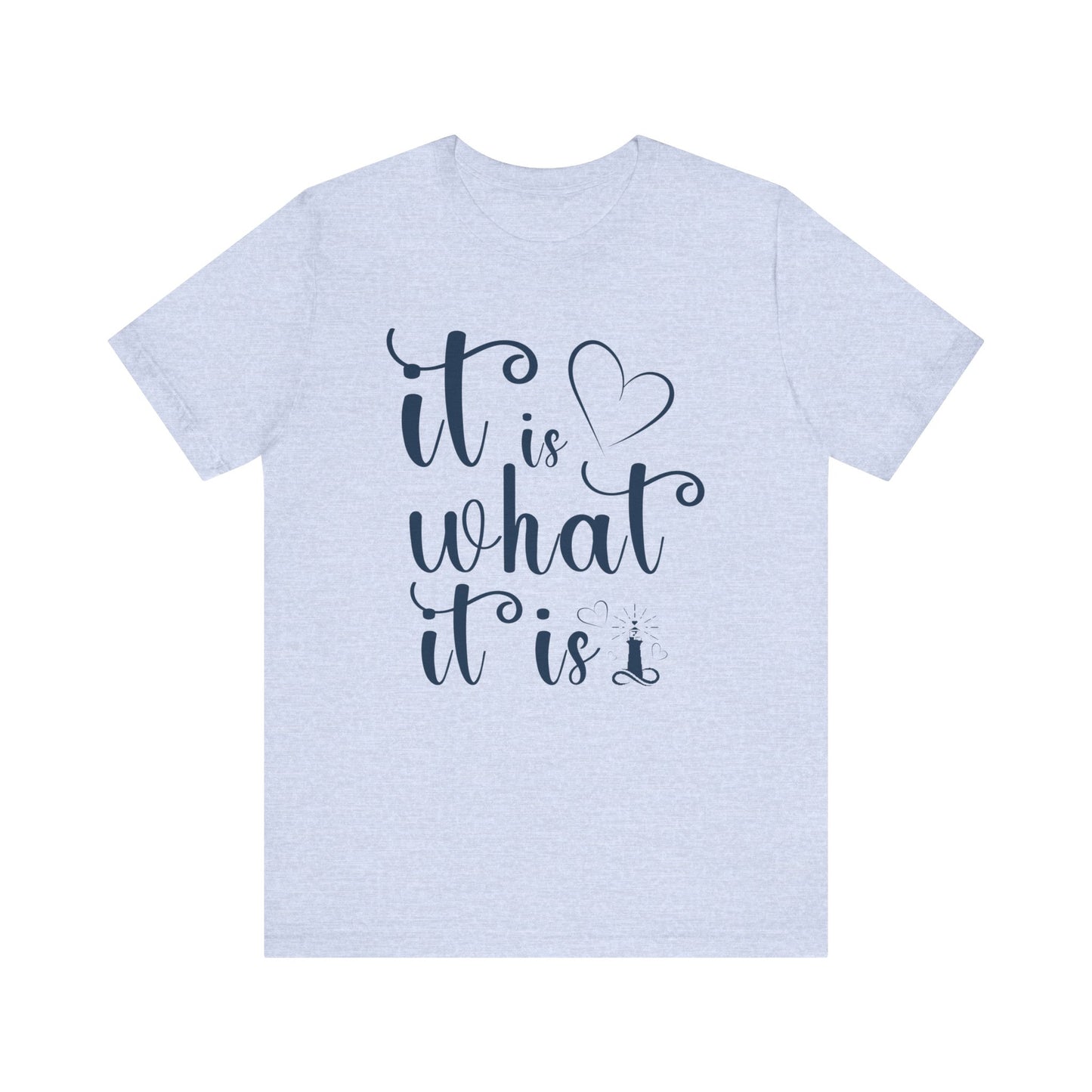 It Is What It Is Unisex Jersey Short Sleeve Shirt