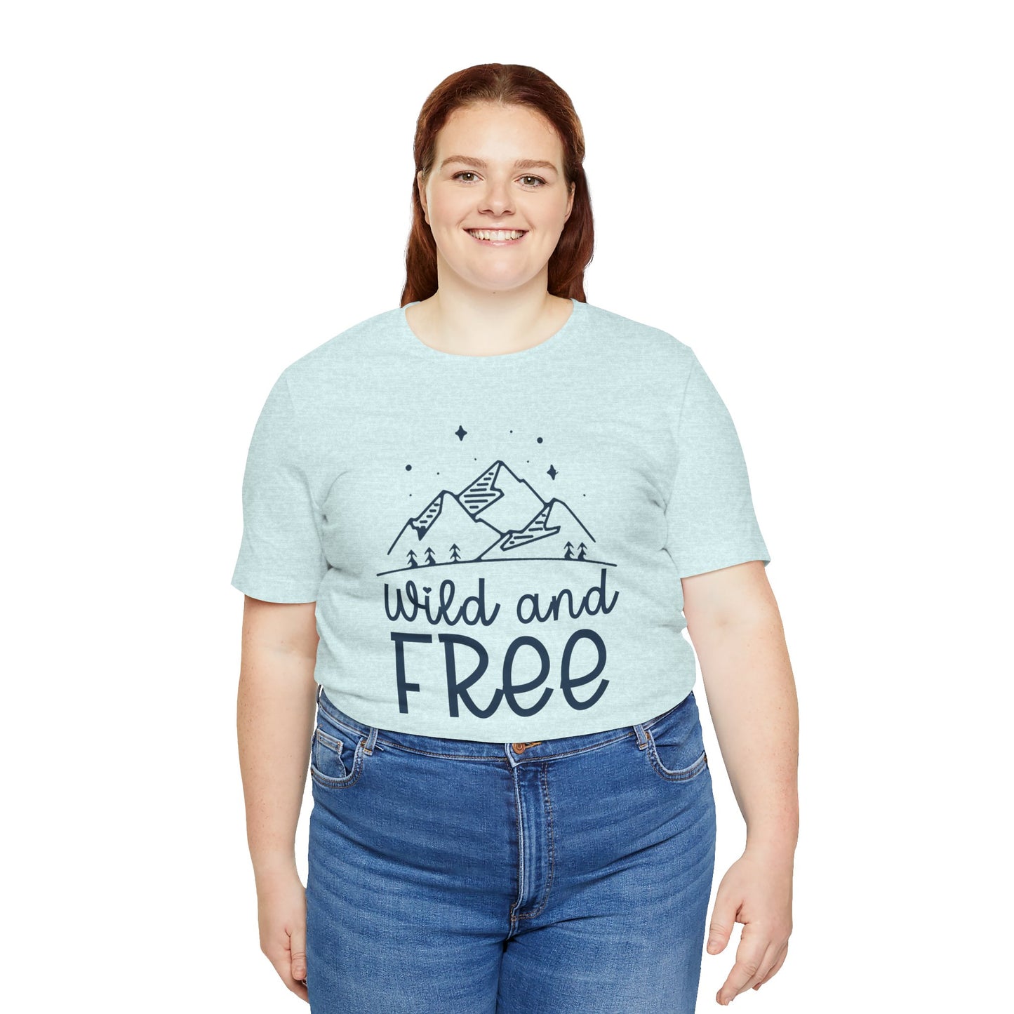 Wild and Free Unisex T-Shirt - Outdoor Adventure Tee