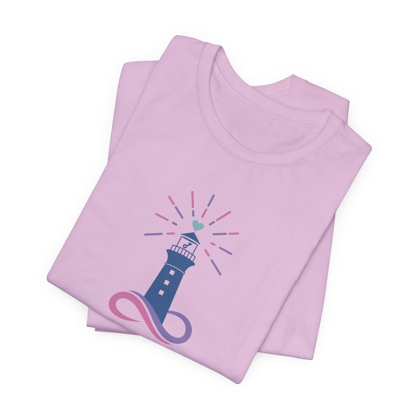 Inspirational Lighthouse Loft Unisex Jersey Tee