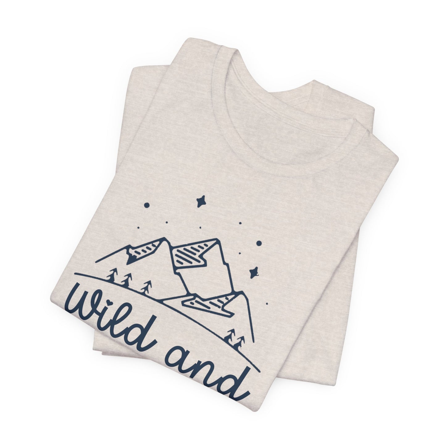Wild and Free Unisex T-Shirt - Outdoor Adventure Tee