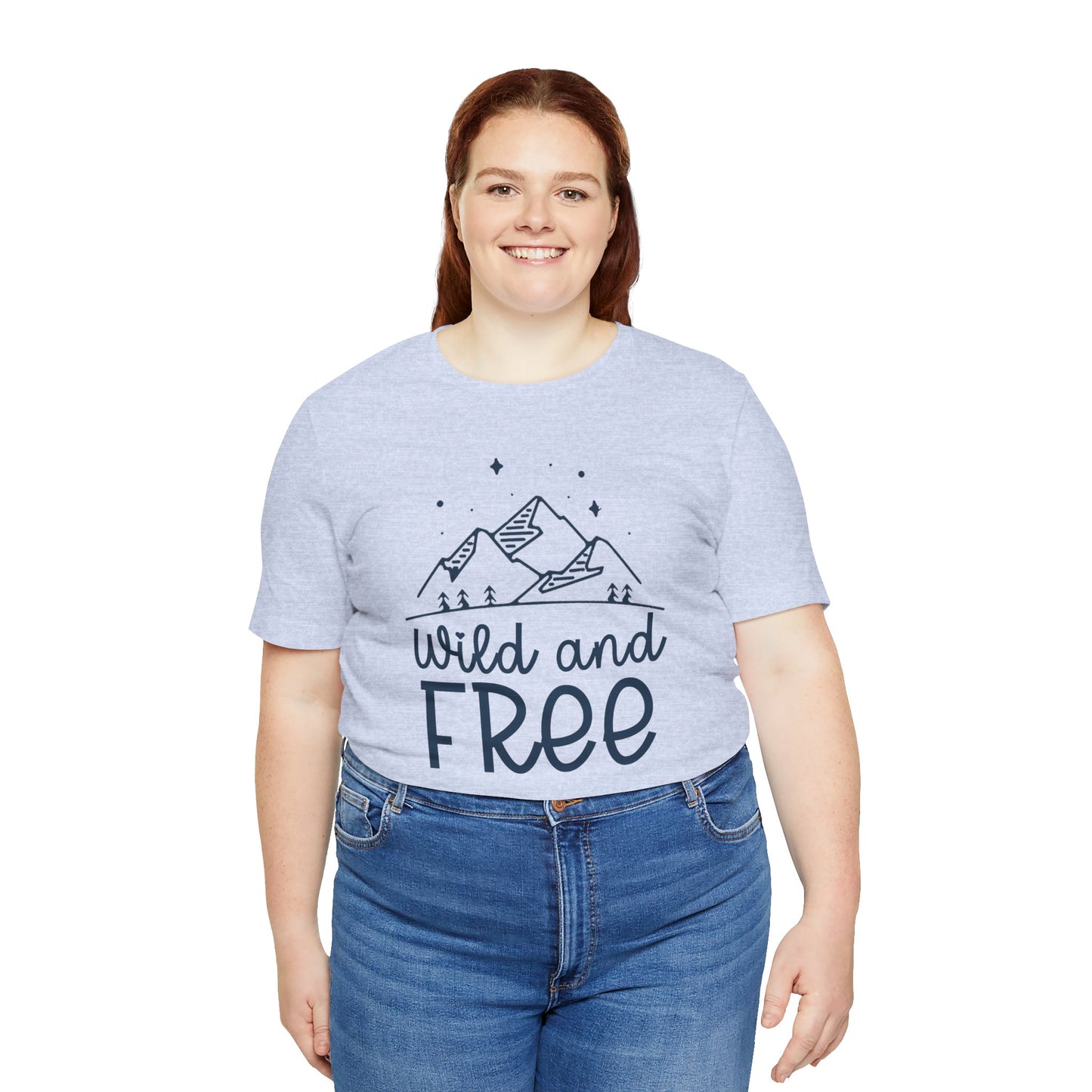 Wild and Free Unisex T-Shirt - Outdoor Adventure Tee