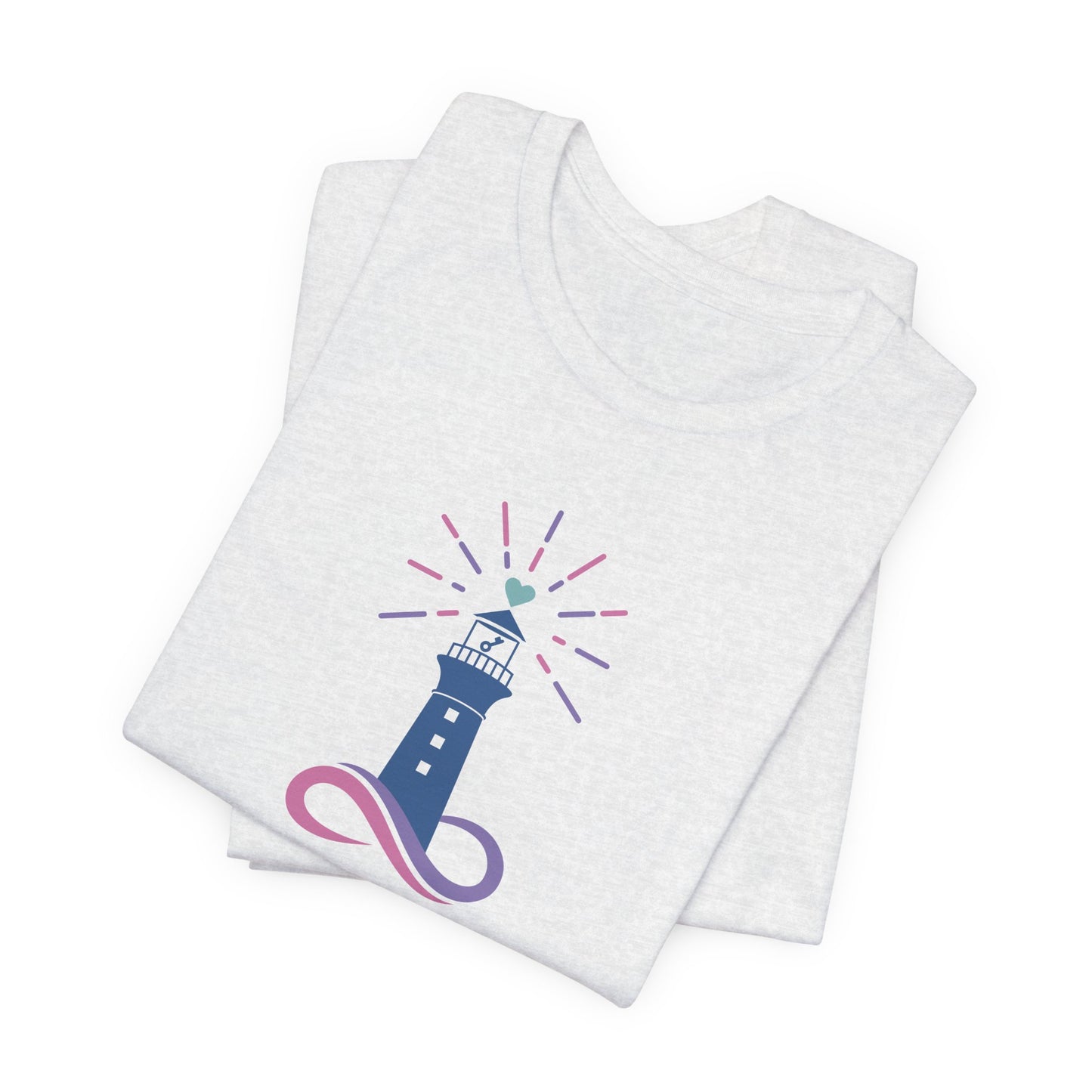 Inspirational Lighthouse Loft Unisex Jersey Tee