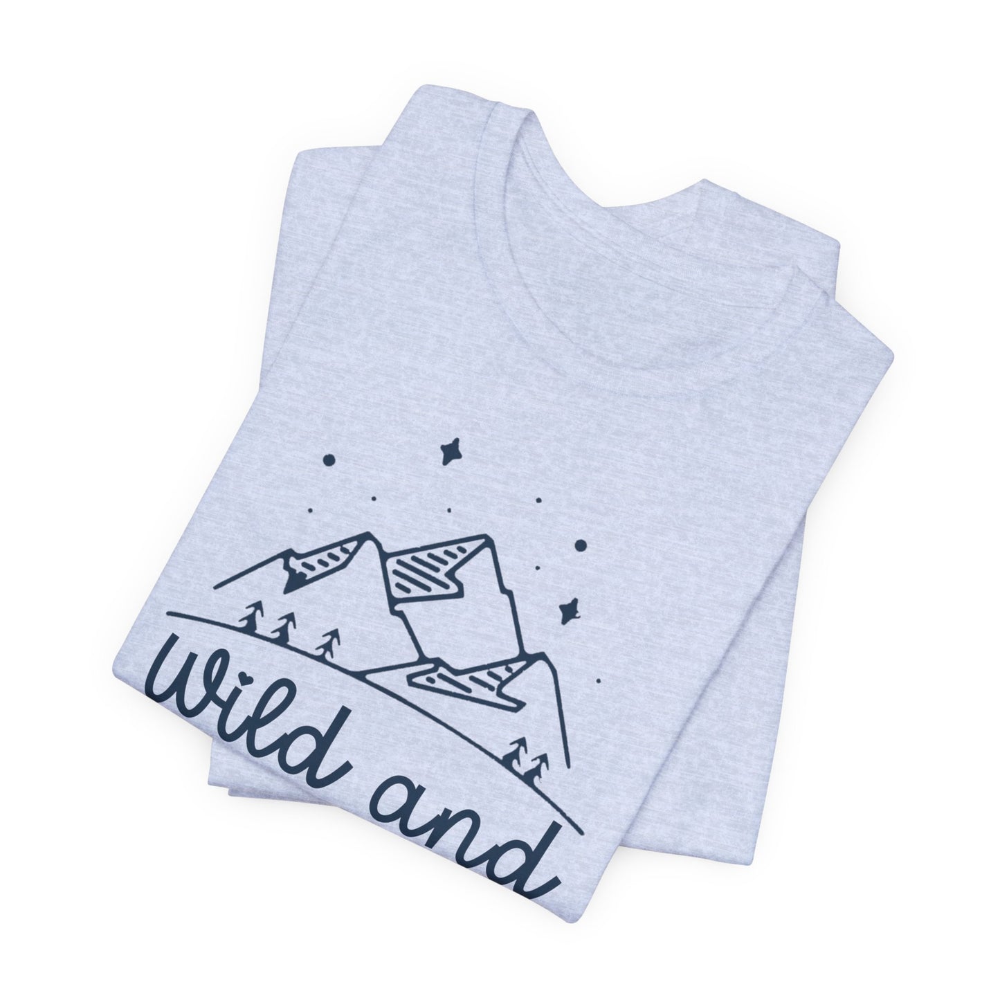Wild and Free Unisex T-Shirt - Outdoor Adventure Tee