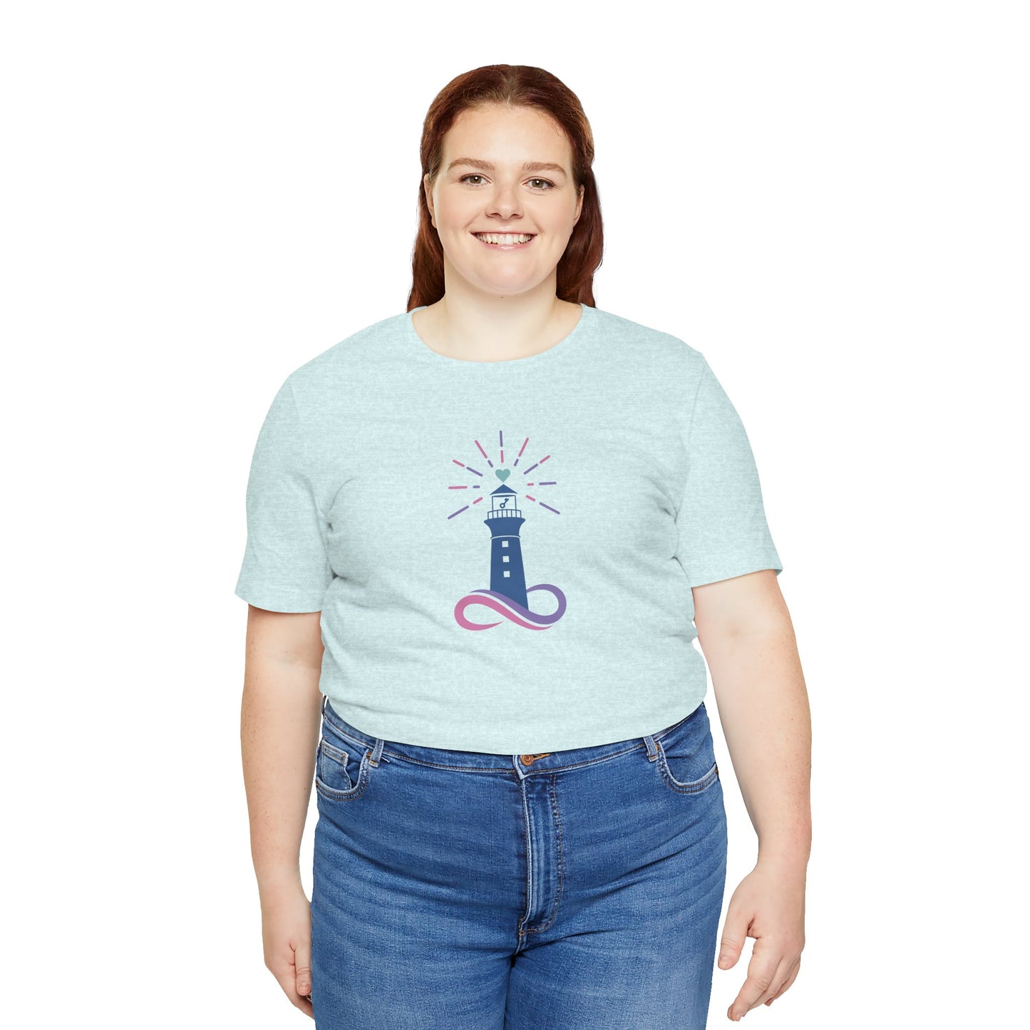 Inspirational Lighthouse Loft Unisex Jersey Tee