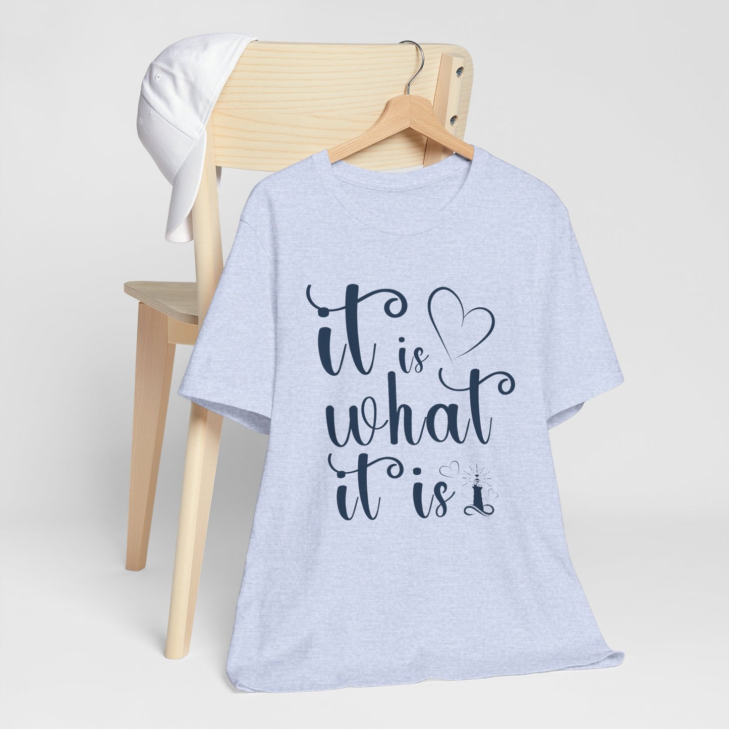 It Is What It Is Unisex Jersey Short Sleeve Shirt