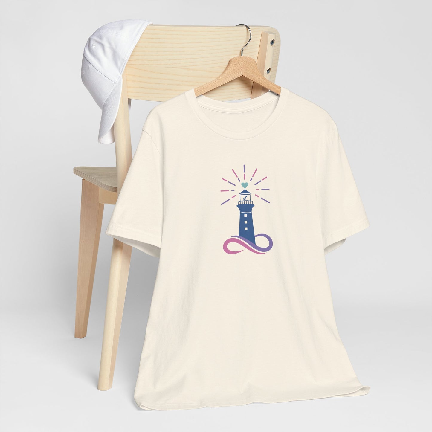 Inspirational Lighthouse Loft Unisex Jersey Tee