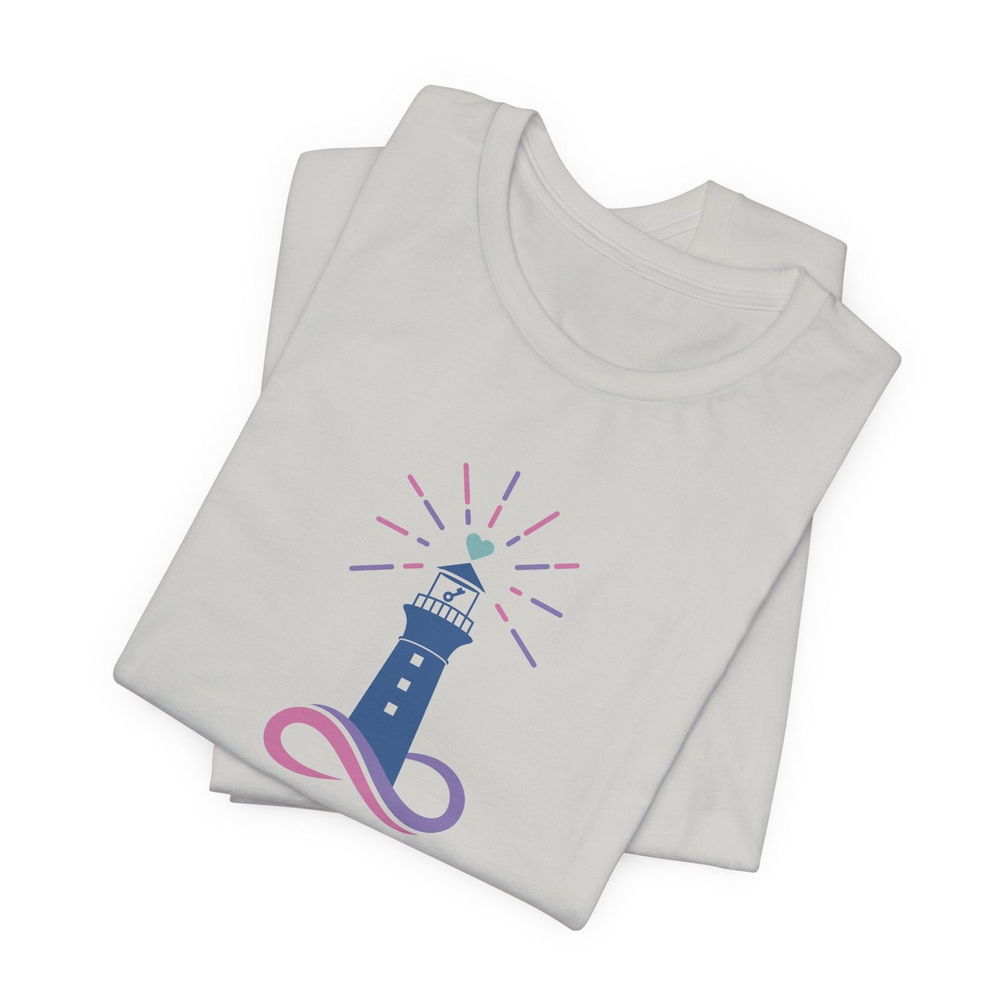Inspirational Lighthouse Loft Unisex Jersey Tee