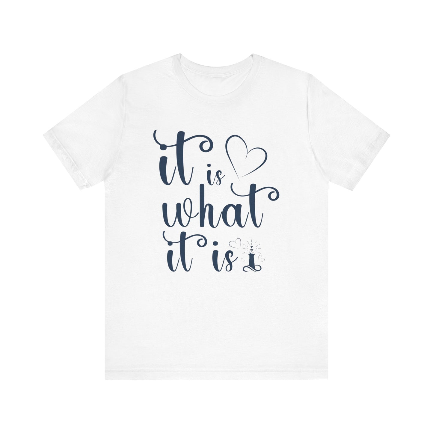 It Is What It Is Unisex Jersey Short Sleeve Shirt