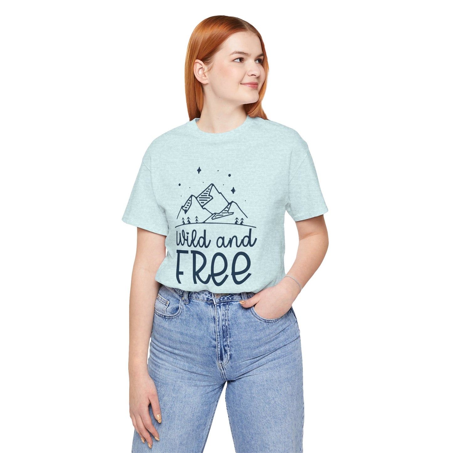 Wild and Free Unisex T-Shirt - Outdoor Adventure Tee