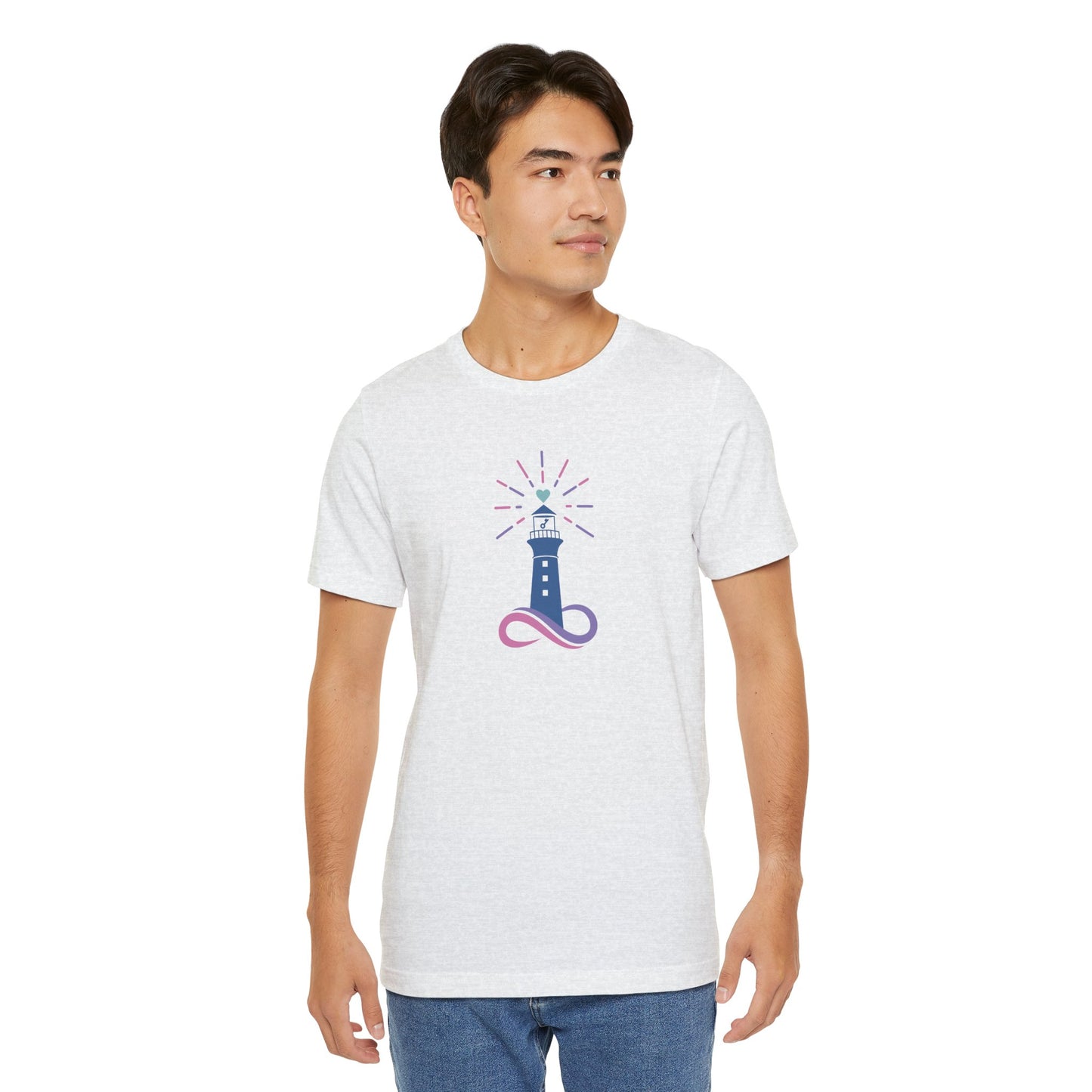 Inspirational Lighthouse Loft Unisex Jersey Tee