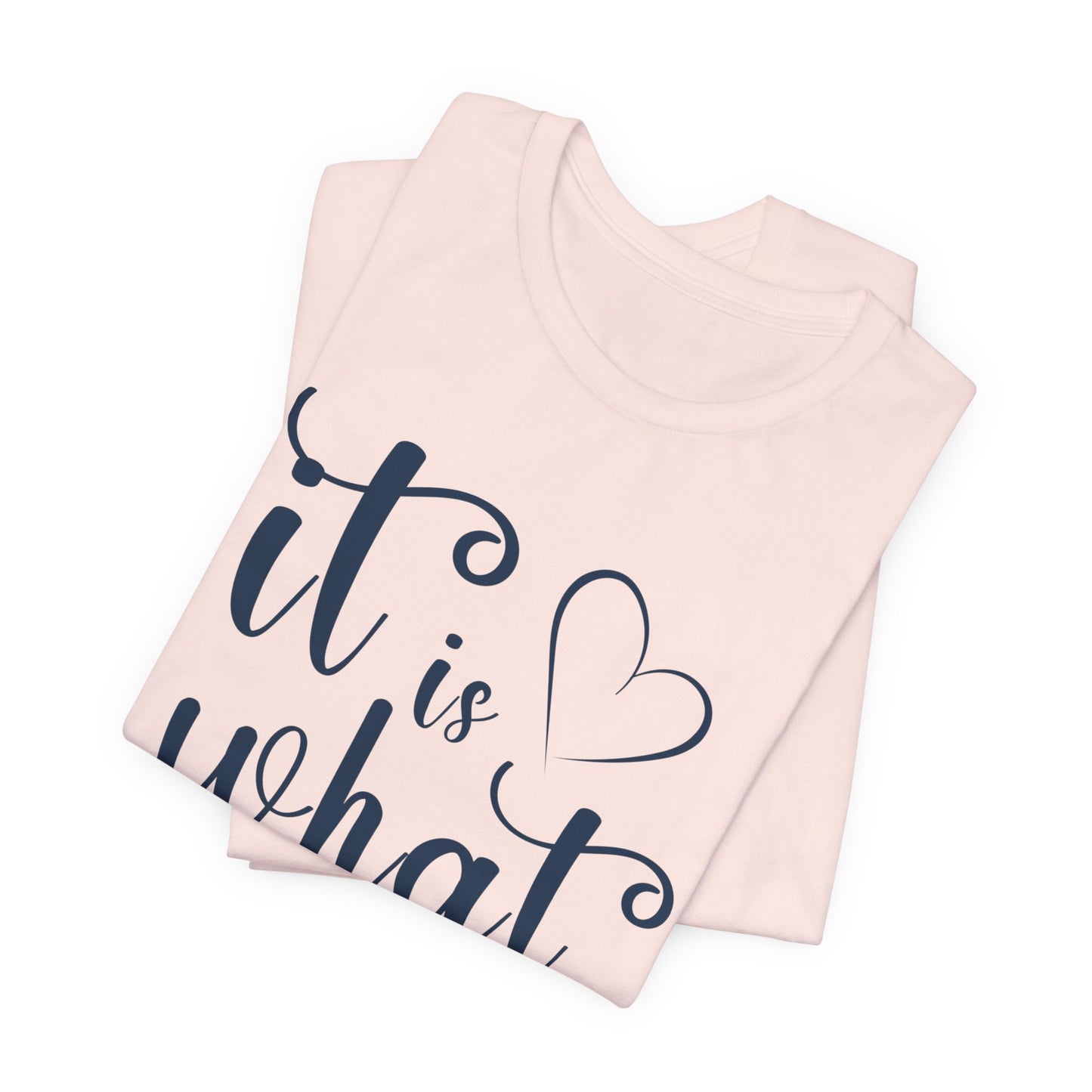 It Is What It Is Unisex Jersey Short Sleeve Shirt