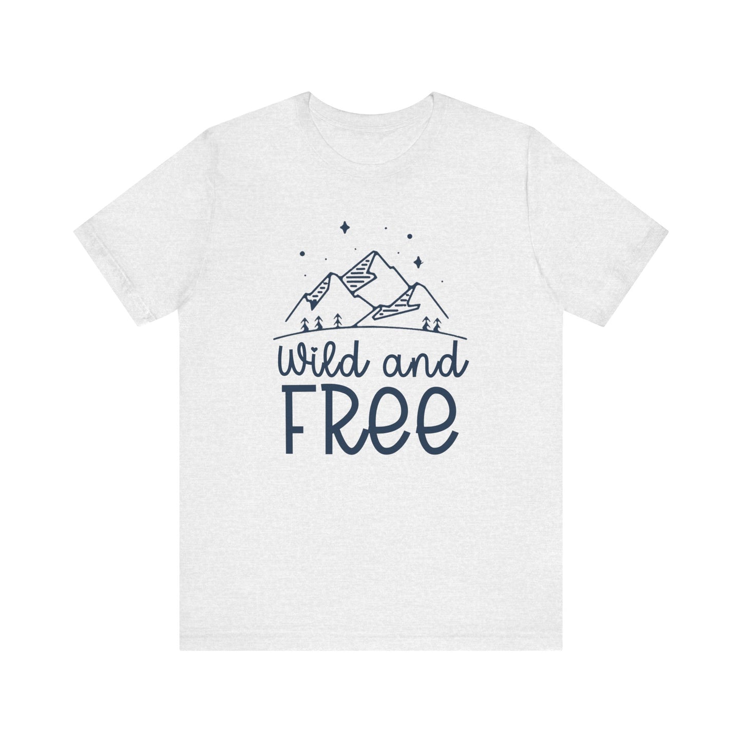 Wild and Free Unisex T-Shirt - Outdoor Adventure Tee
