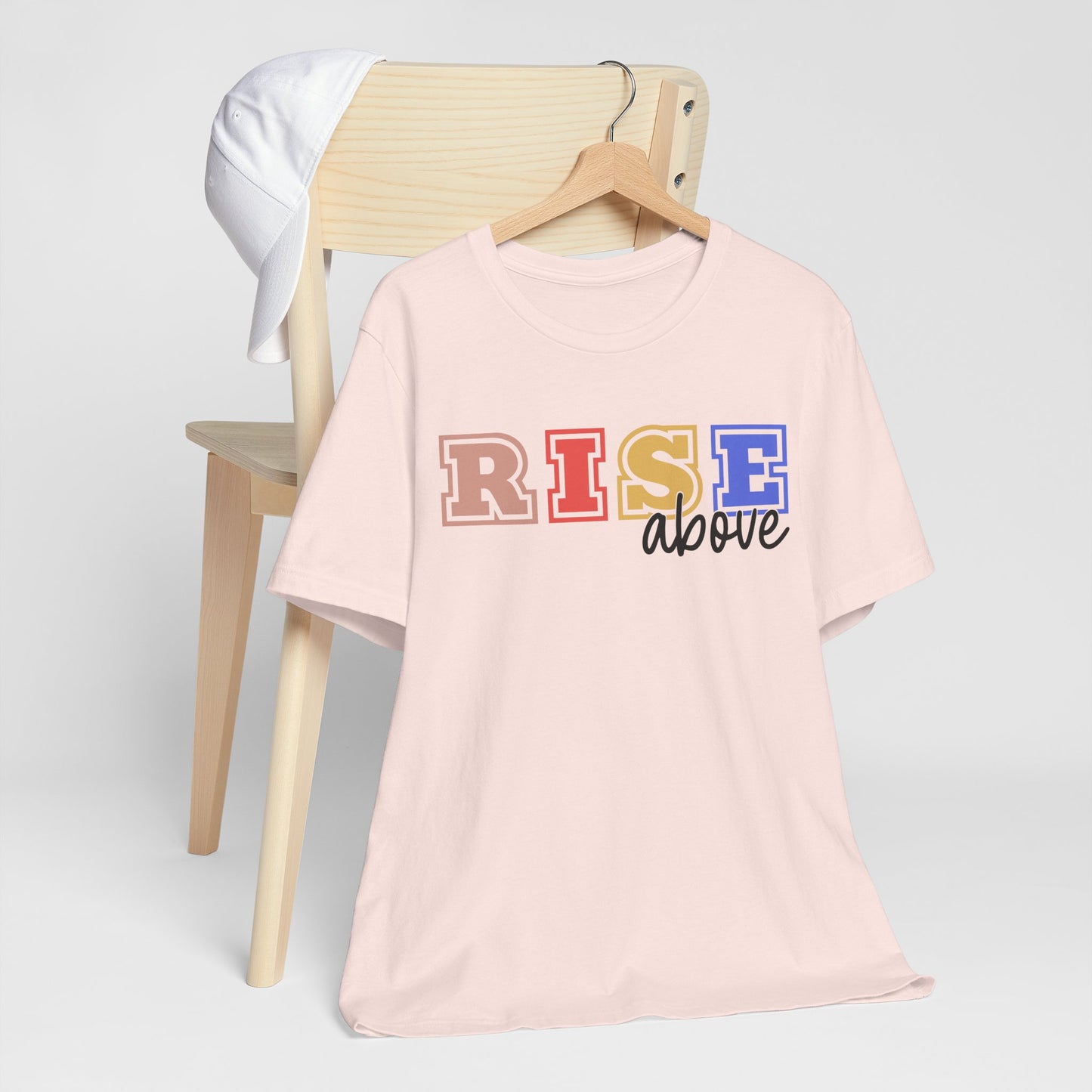 Inspirational RISE Above Unisex Jersey Tee