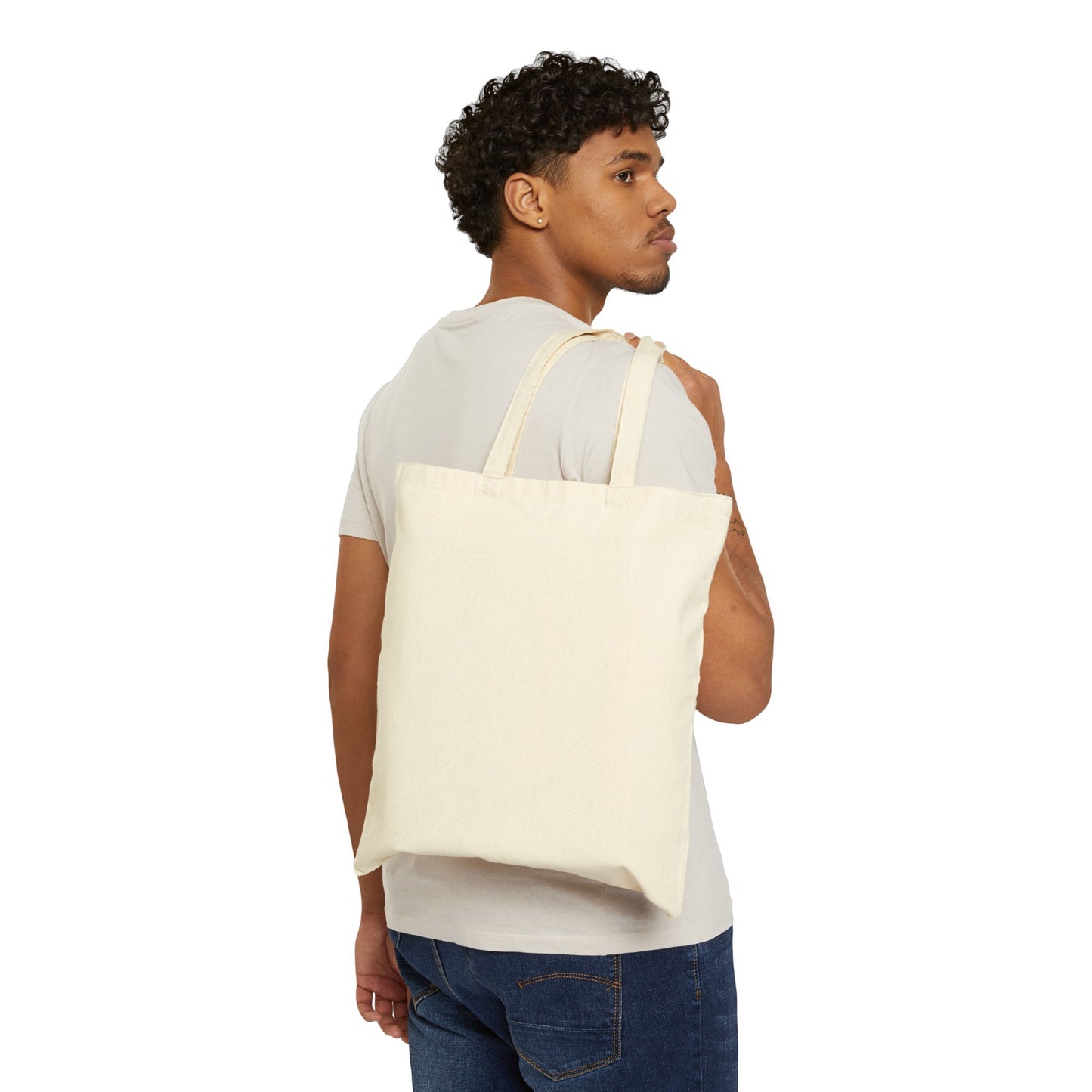 Inspirational Rise Above Cotton Canvas Tote Bag