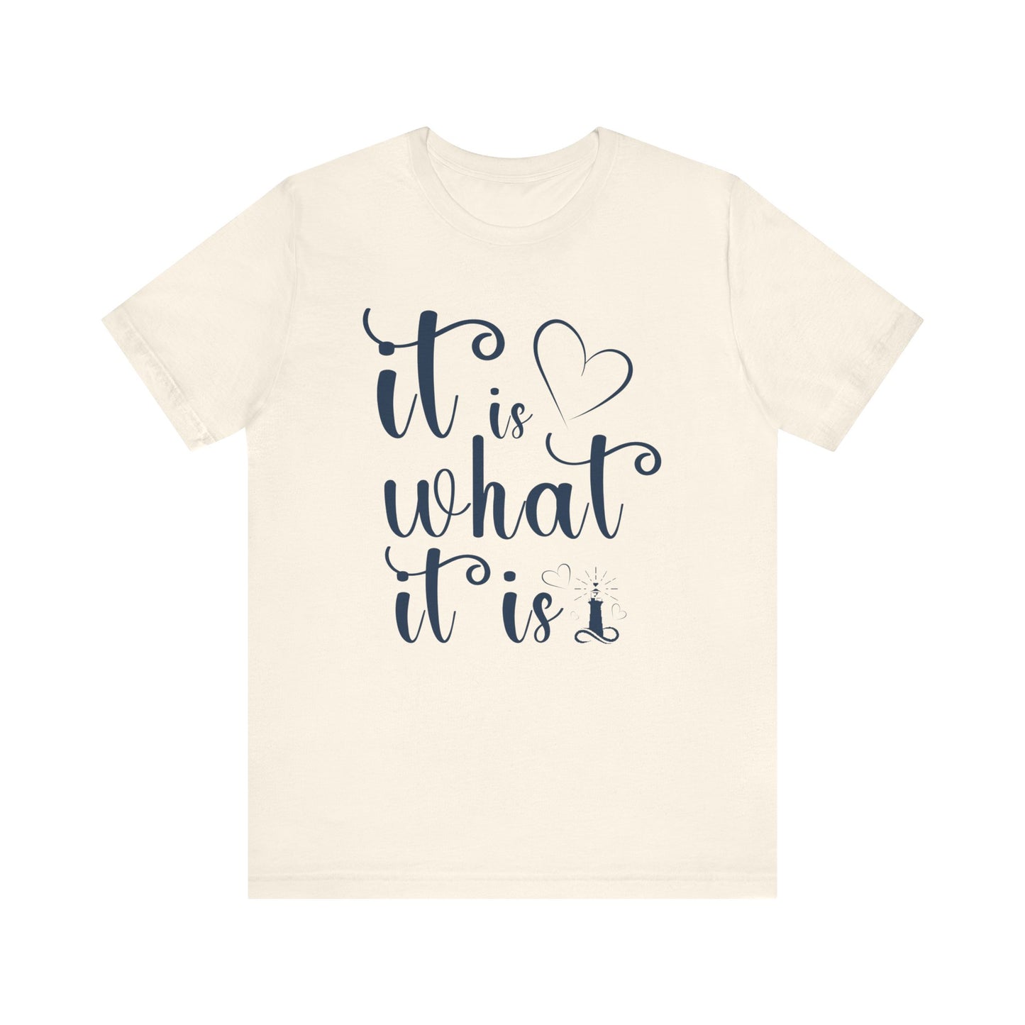 It Is What It Is Unisex Jersey Short Sleeve Shirt