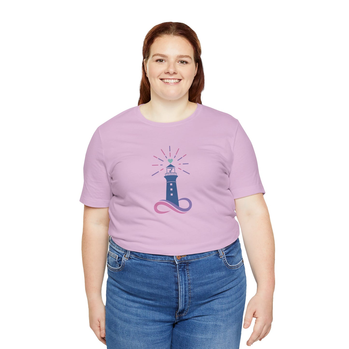 Inspirational Lighthouse Loft Unisex Jersey Tee