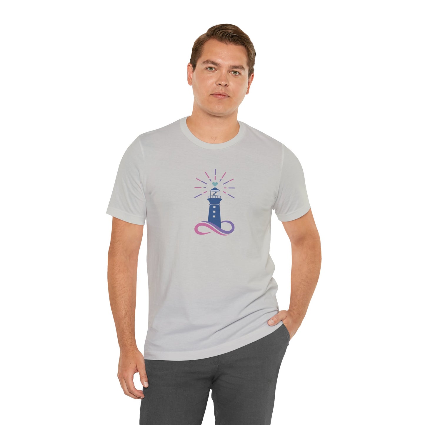 Inspirational Lighthouse Loft Unisex Jersey Tee