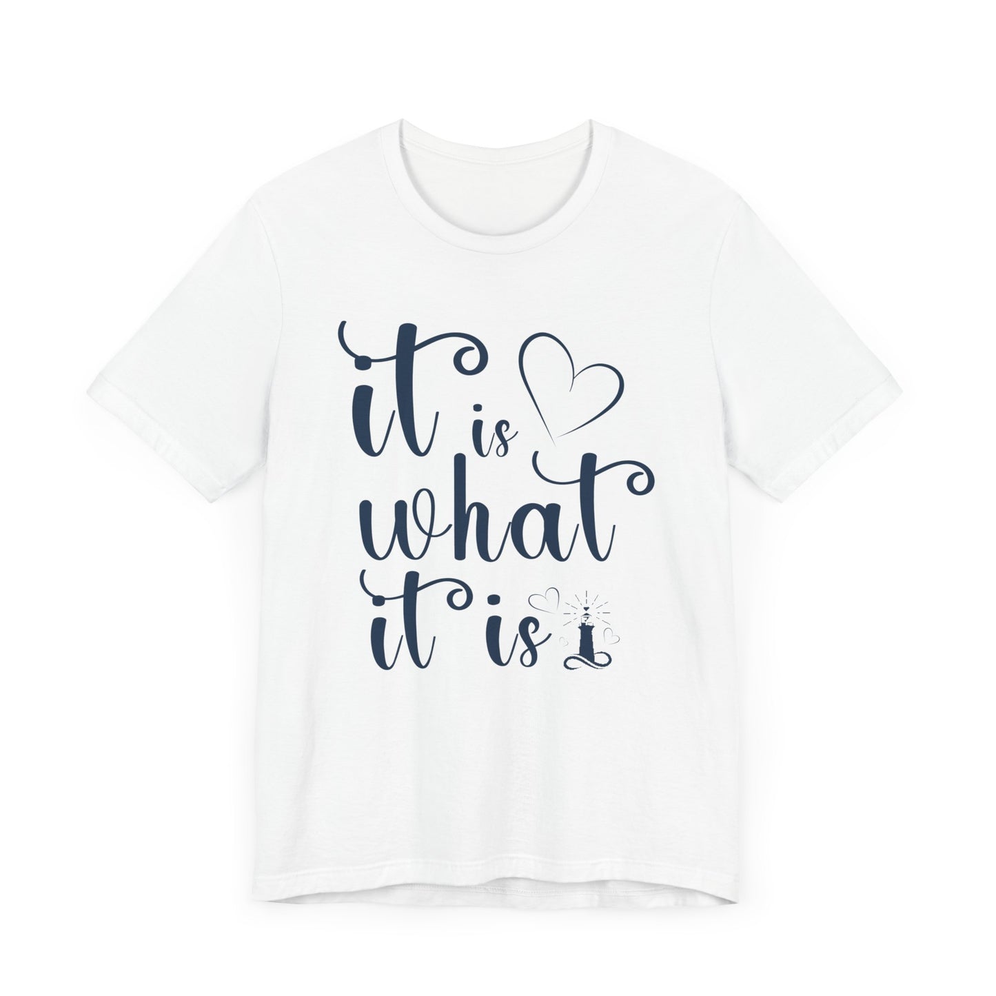 It Is What It Is Unisex Jersey Short Sleeve Shirt