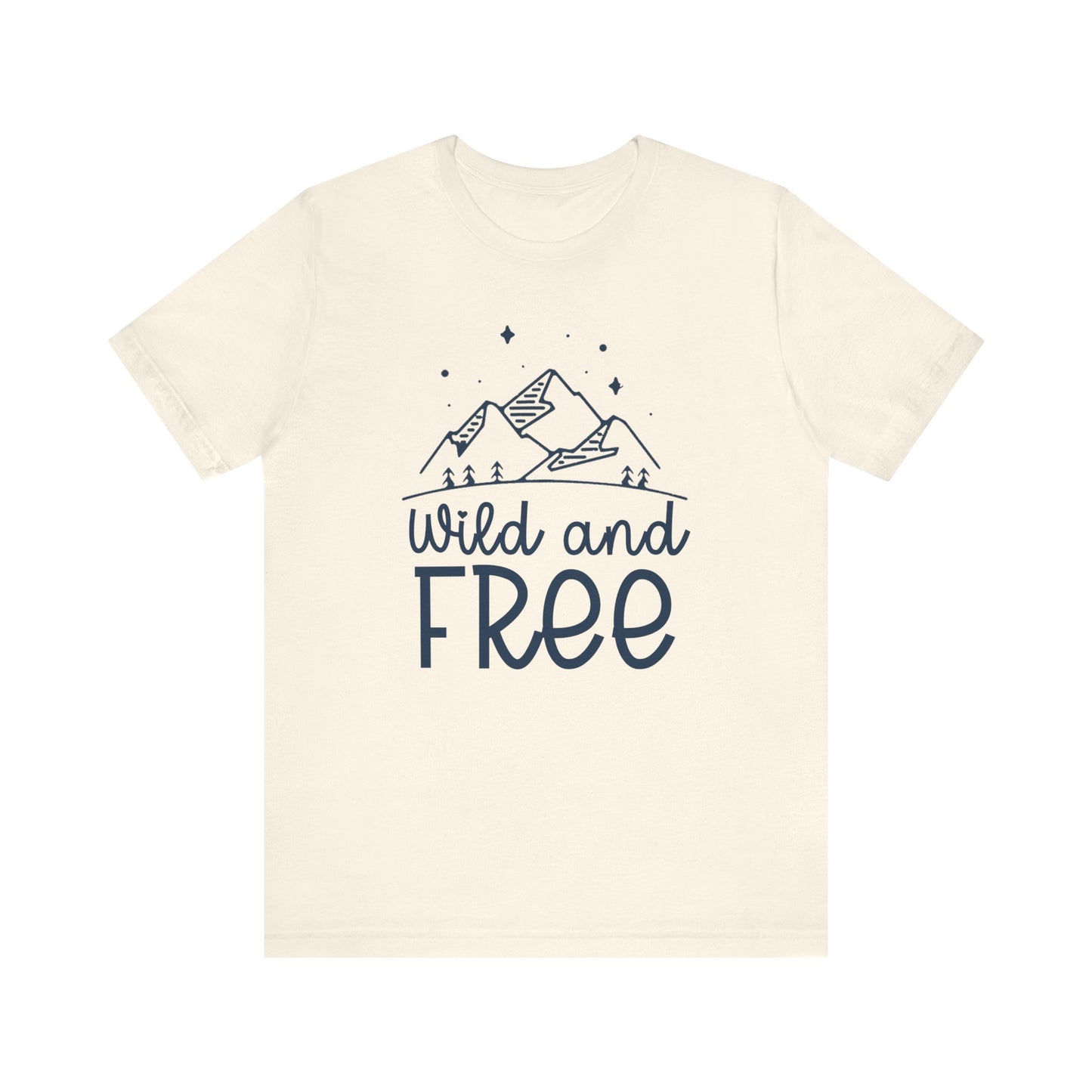 Wild and Free Unisex T-Shirt - Outdoor Adventure Tee