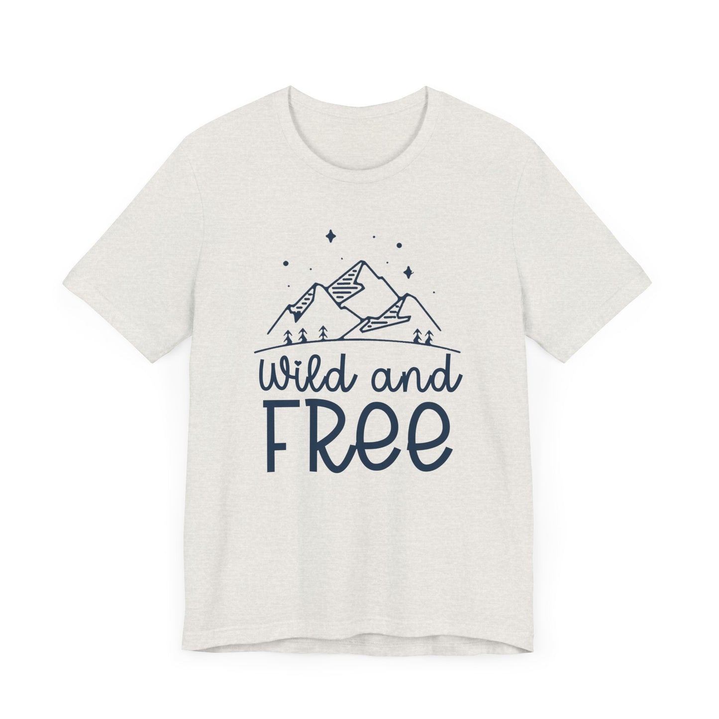 Wild and Free Unisex T-Shirt - Outdoor Adventure Tee