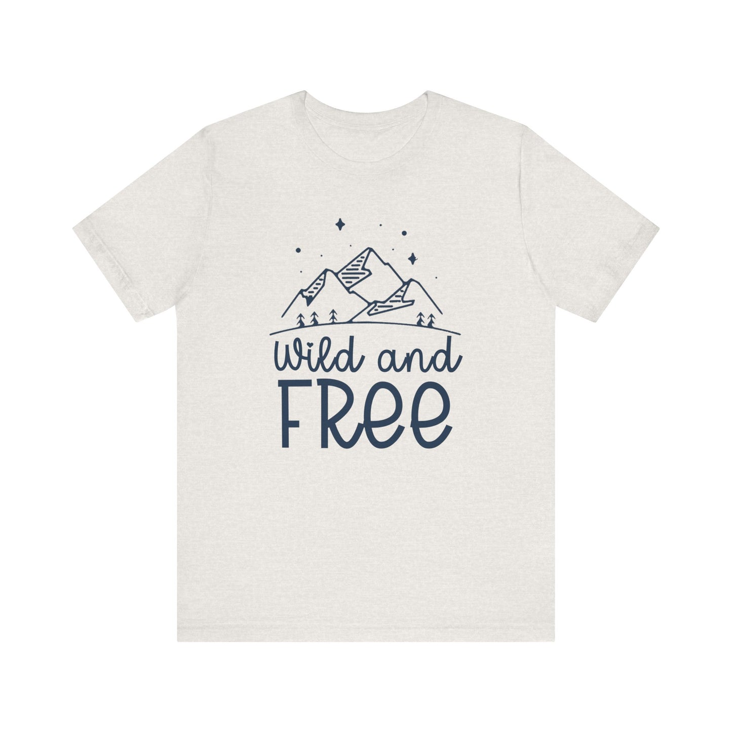 Wild and Free Unisex T-Shirt - Outdoor Adventure Tee