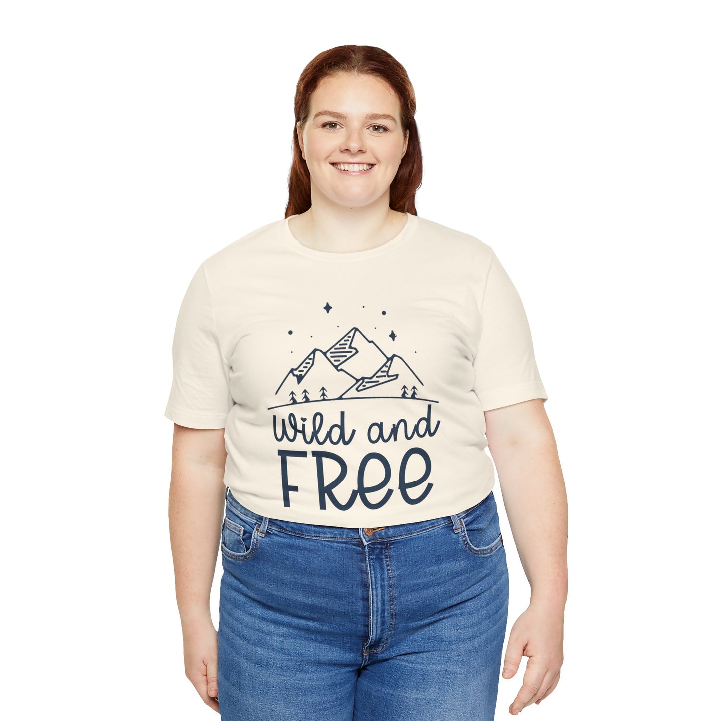 Wild and Free Unisex T-Shirt - Outdoor Adventure Tee