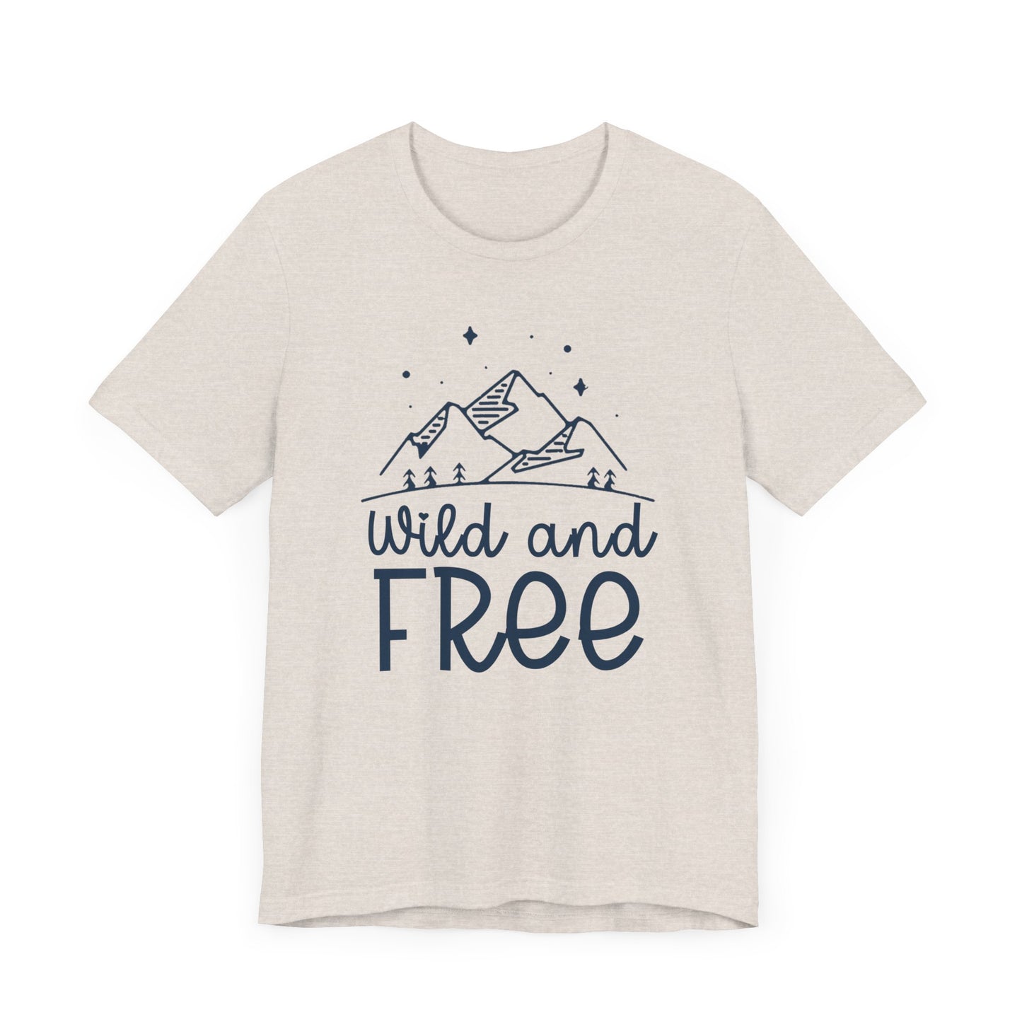 Wild and Free Unisex T-Shirt - Outdoor Adventure Tee