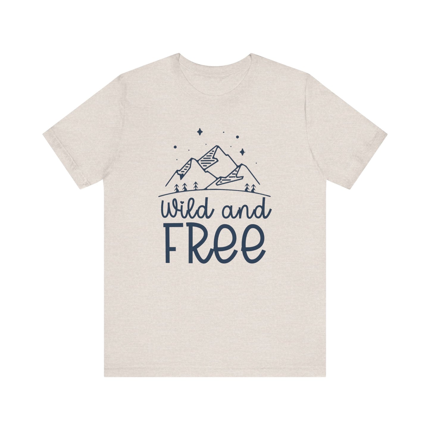 Wild and Free Unisex T-Shirt - Outdoor Adventure Tee