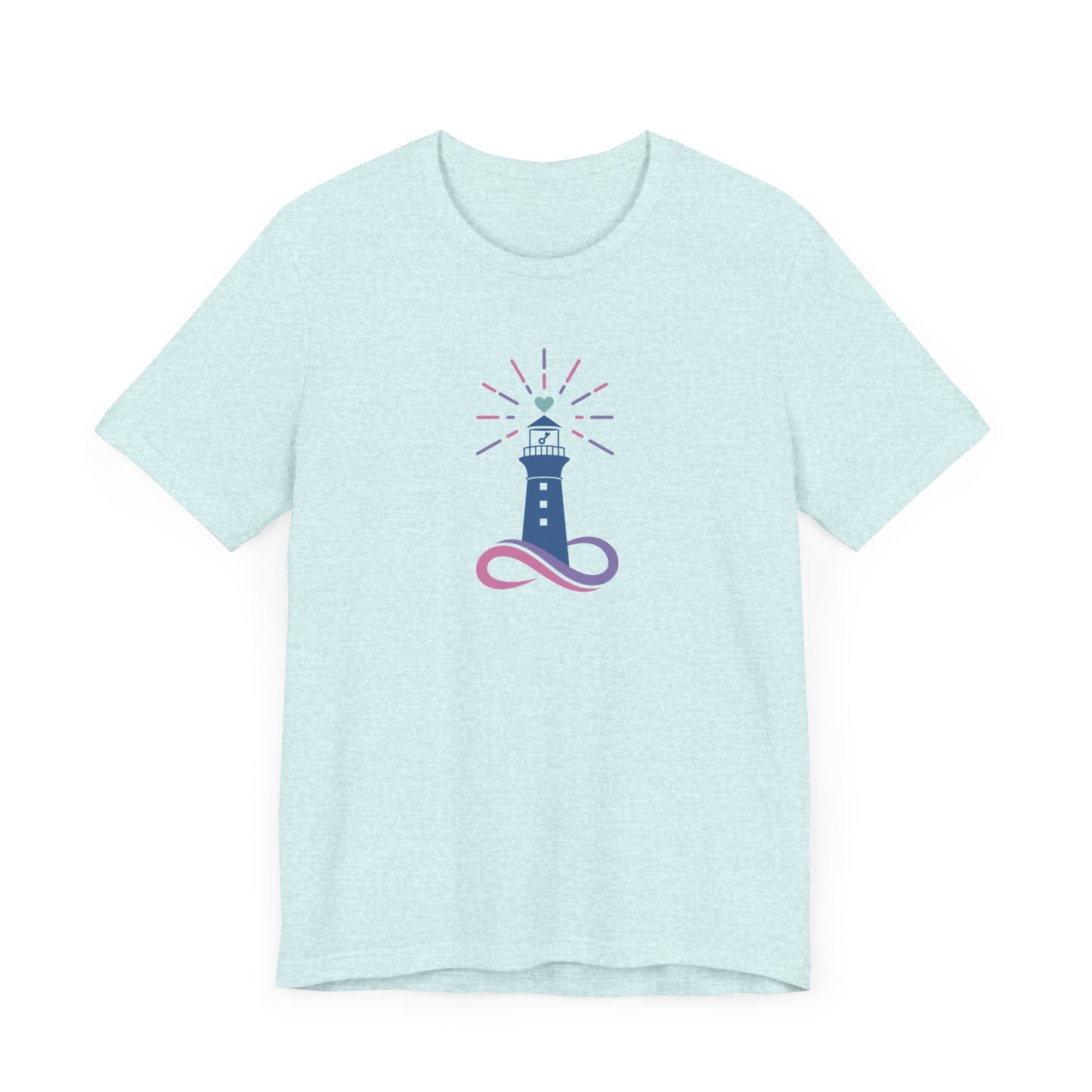Inspirational Lighthouse Loft Unisex Jersey Tee
