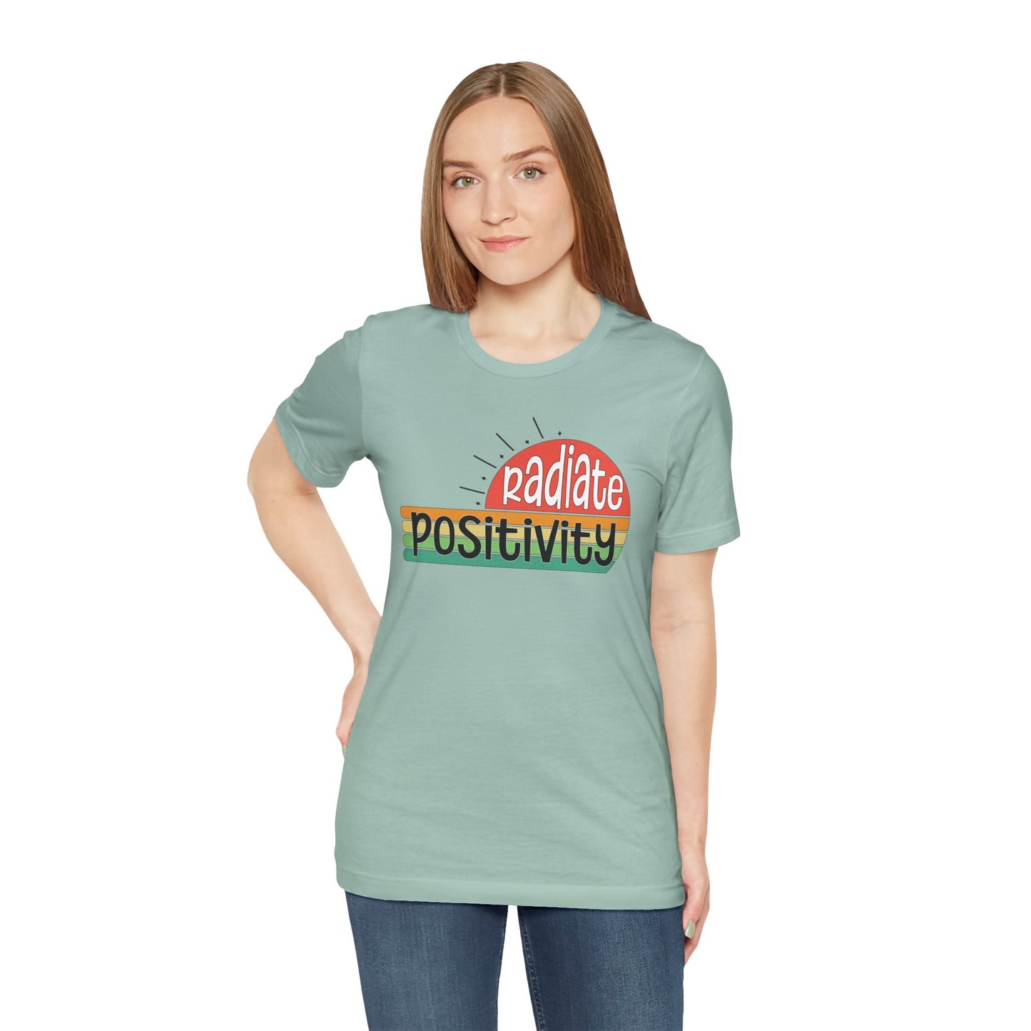 Radiate Positivity T-Shirt for Positive Vibes