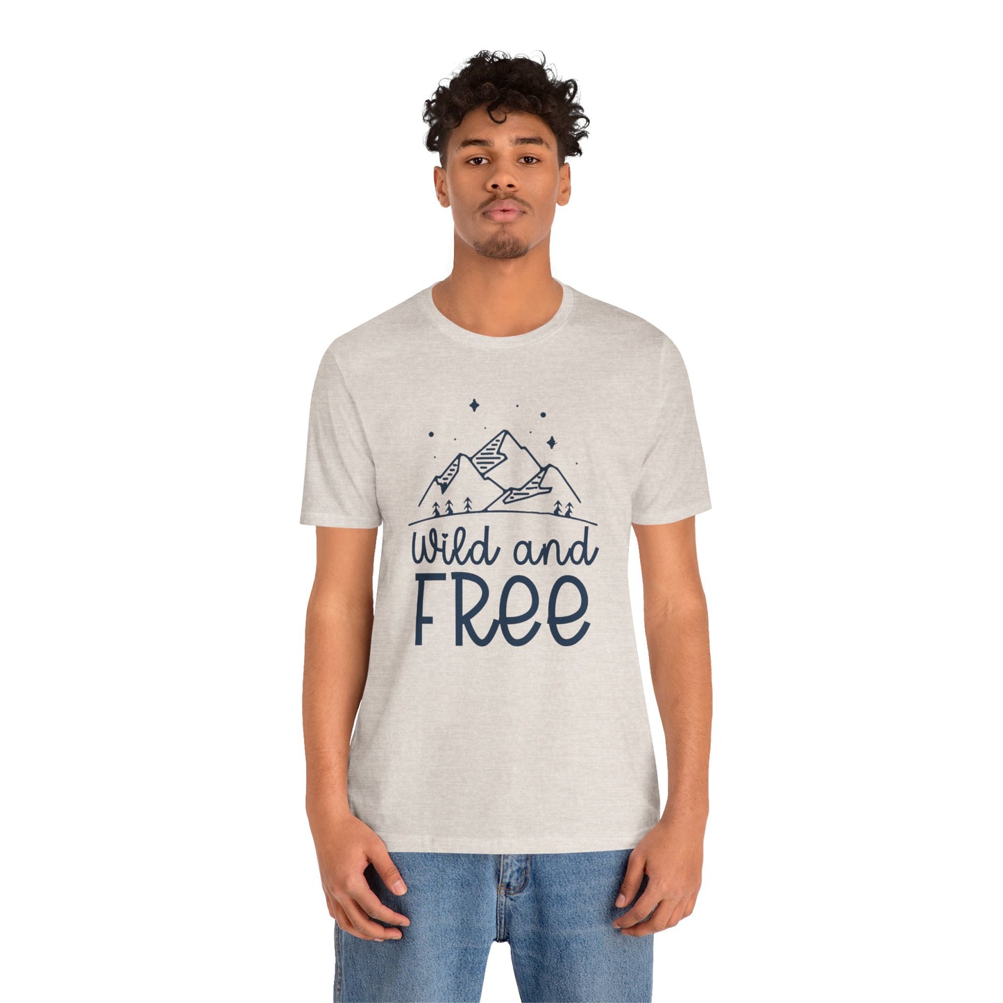 Wild and Free Unisex T-Shirt - Outdoor Adventure Tee