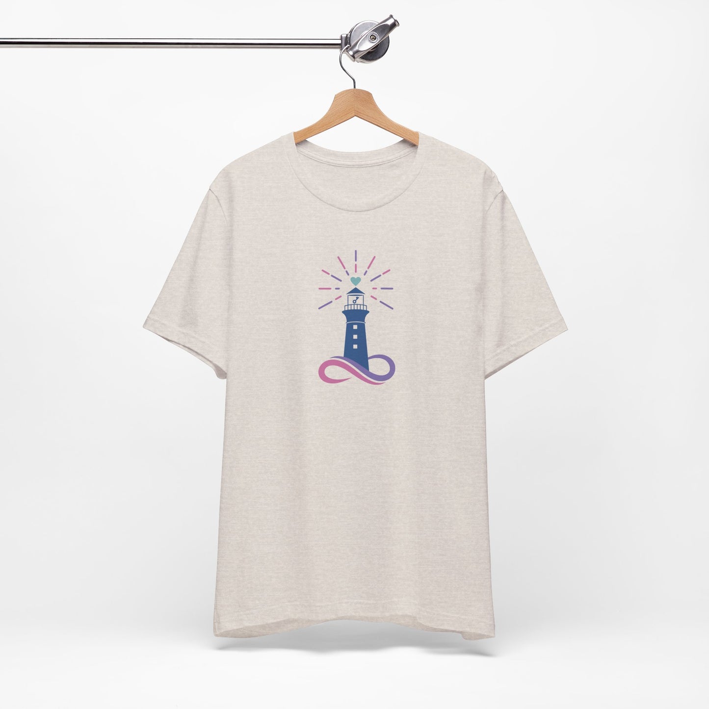 Inspirational Lighthouse Loft Unisex Jersey Tee